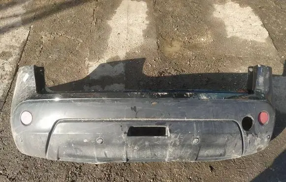 Nissan Qashqai Rear bumper JUODAS