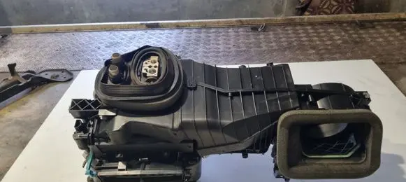 Interior heater climate box assembly