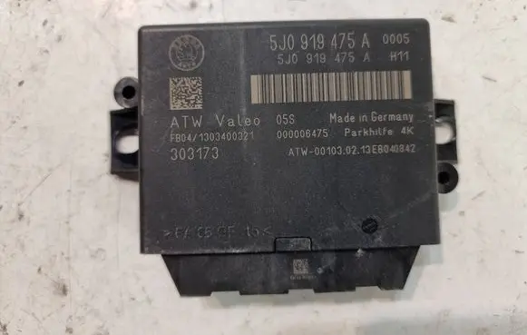 Skoda Octavia Mk2 (1Z) Parking PDC control unit/module 5J0919475A 000006475 303173
