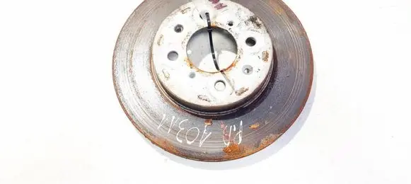 Honda Jazz Front brake disc ventiliuojamas
