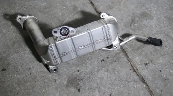 EGR valve cooler