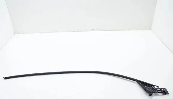 Front door glass trim molding