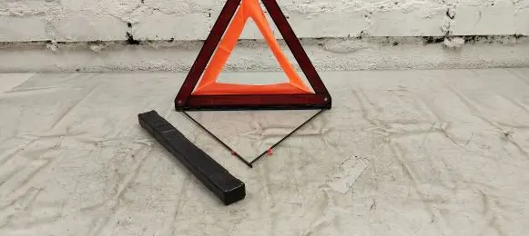 Emergency warning sign