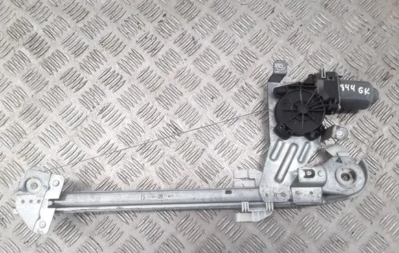 Peugeot 206 Rear door window regulator with motor 9627332580 400682E