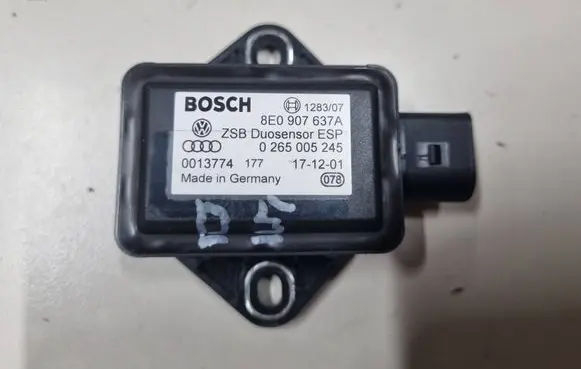Volkswagen PASSAT B5.5 ESP acceleration yaw rate sensor 8E0907637A 0265005245 0013774