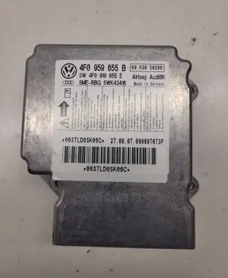 Audi A6 S6 C6 4F Airbag control unit/module 4F0959655B 4F0910655E 5WK43416
