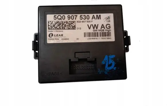 Volkswagen PASSAT B8 Gateway control module 5Q0907530AM