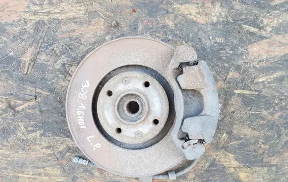 Peugeot 308 Front wheel hub spindle knuckle ZROTNICA