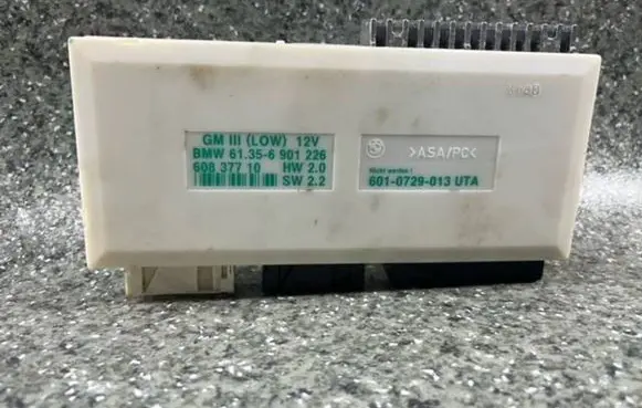 BMW 5 E39 Comfort/convenience module 6010729013UTA 60837710 61356901226