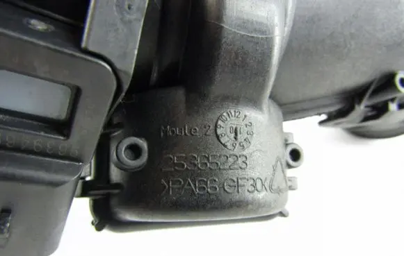 Peugeot Partner Electric throttle body valve 25365223
