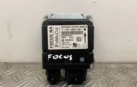 Ford Focus Airbag control unit/module F1ET14B321AB 0285011995 6B00022903DA