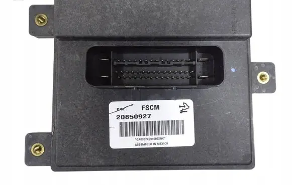 Opel Insignia A Fuel injection pump control unit/module 20850927