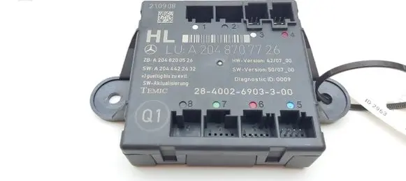 Mercedes-Benz GLK (X204) Door control unit/module A2048707726 2048707726