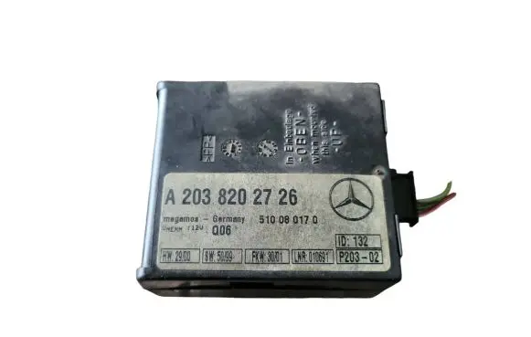 Mercedes-Benz C W203 Alarm control unit/module A2038202726