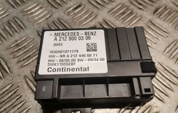 Mercedes-Benz E W212 Fuel injection pump control unit/module 2129000306