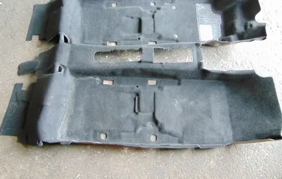 Renault Captur Front floor carpet liner 