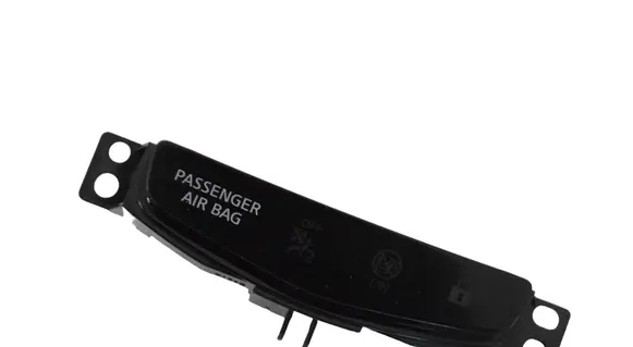 Passenger airbag on/off switch