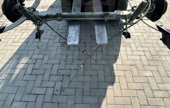 Rear axle beam