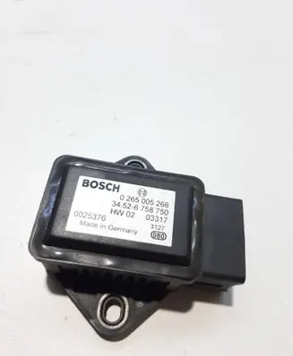 BMW 5 E60 E61 ESP acceleration yaw rate sensor 0265005266