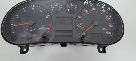 Audi A3 S3 8L Speedometer (instrument cluster) 8L0919910E
