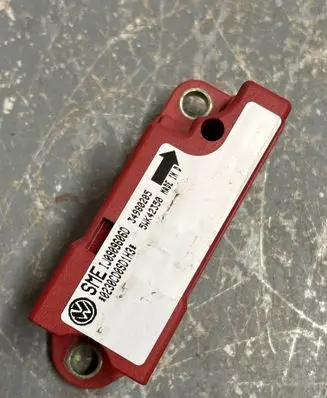 Airbag deployment crash/impact sensor