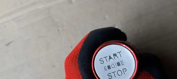 Engine start stop button switch