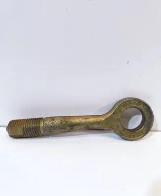 Towing hook eye