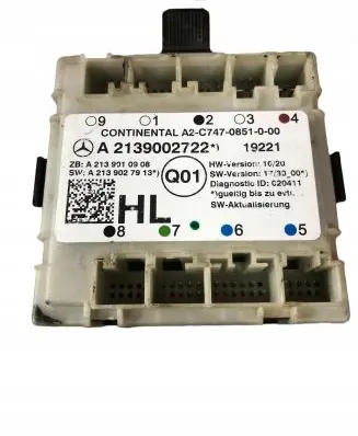 Mercedes-Benz C W202 Door control unit/module A2139002722