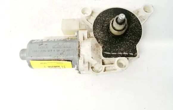 Front door window regulator motor