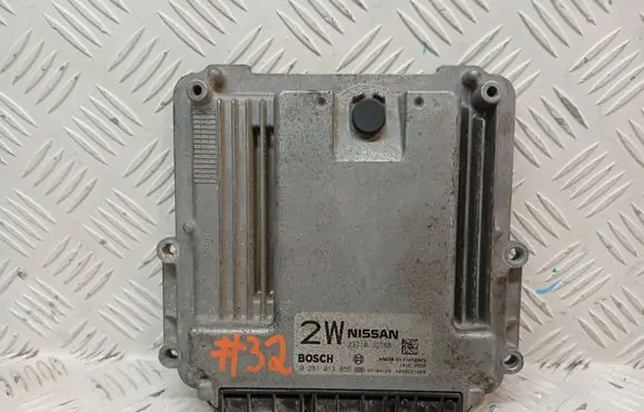 Nissan Qashqai Engine control unit/module 23710JD78B 0281013855 1039S21009