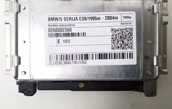 BMW 5 E39 Engine control unit/module 0260002360