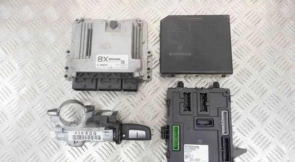 Nissan X-Trail T32 Engine ECU kit and lock set 284B14CB5B 284B75NA0A 285904BA0A