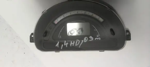 Citroen C3 Speedometer (instrument cluster) 9645994380