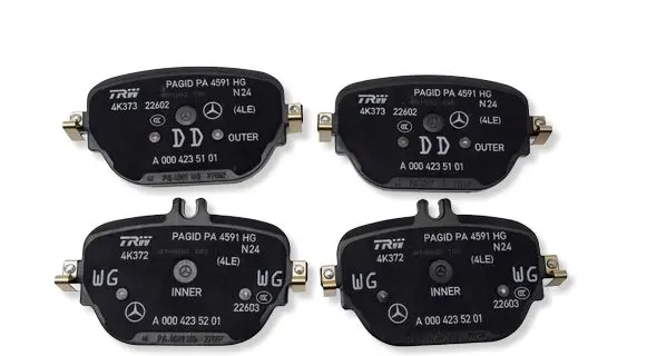 Mercedes-Benz CLS C257 Brake pads (rear) A0004205204