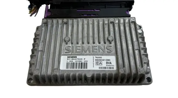 Peugeot 307 Gearbox control unit/module 9649341380 8200031512 S118047505F