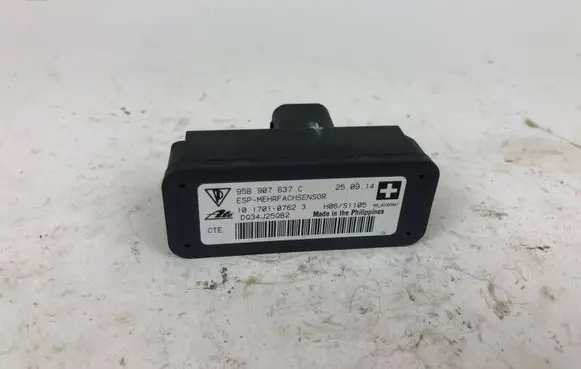Porsche Macan (95B) ESP acceleration yaw rate sensor 95B907637C 10170107623 D034J25082