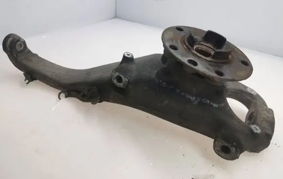 Volkswagen Touareg II Front wheel hub spindle knuckle 7P0407245A