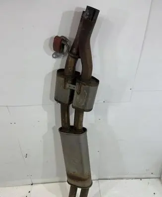 Volkswagen Touareg II Middle muffler/silencer 7P6253211P . 7P6253211