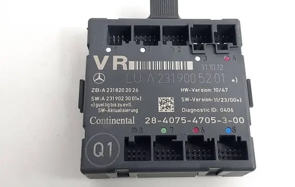 Mercedes-Benz SL R231 Door control unit/module A2319005201