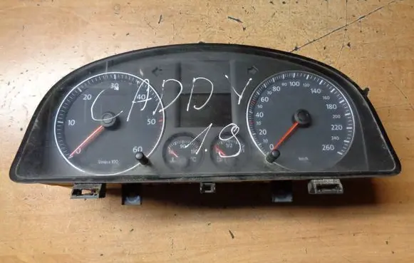 Volkswagen Caddy Speedometer (instrument cluster) V0002000 1T0920854C