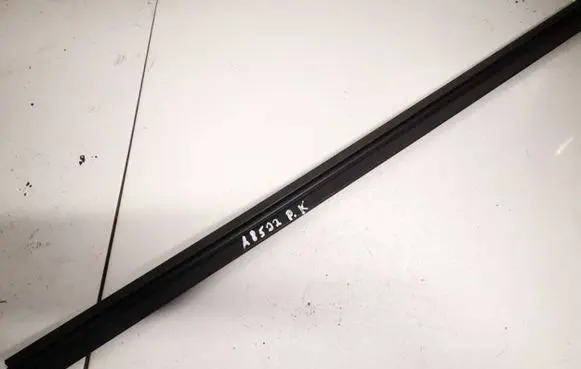 Skoda Octavia Mk2 (1Z) Front door glass trim molding 