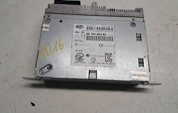 Citroen C4 Grand Picasso Radio/CD/DVD/GPS head unit 9810486380