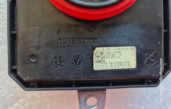 Hyundai i30 LED ballast control module 04921-91000 8492191000