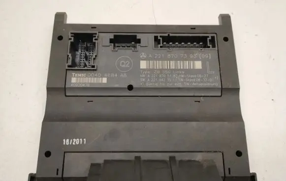 Mercedes-Benz S W221 Seat control module A2218707393