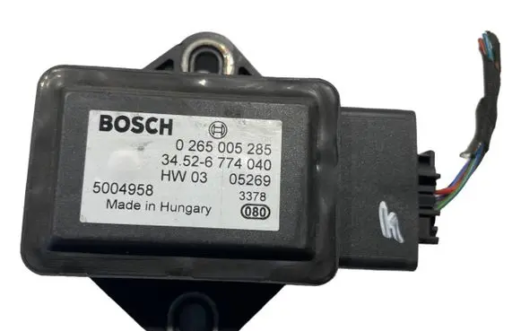 BMW 7 E65 E66 ESP acceleration yaw rate sensor 6774040 34526774040 0265005285