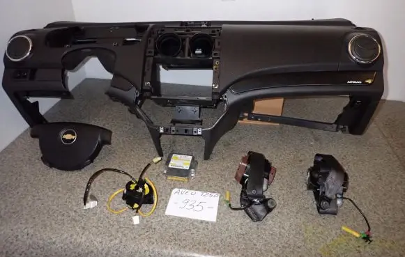 Chevrolet Aveo Airbag set 