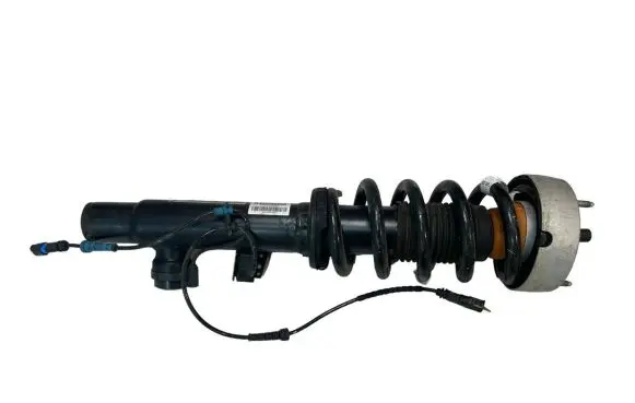 Front shock absorber with coil spring