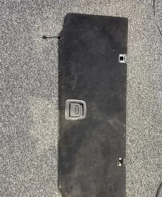 BMW X5 G05 Trunk/boot floor carpet liner 749294308