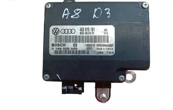 Audi A6 S6 C6 4F Battery control module 4F0915181 0199000006