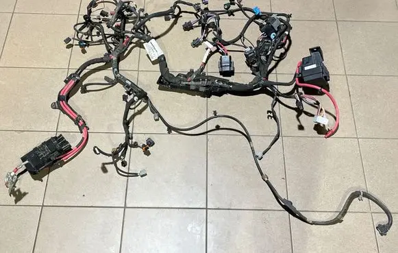 Engine installation wiring loom